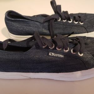 Denim sparkle superga